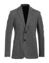 Dondup Man Blazer Grey Size 46 Viscose, Polyamide, Elastane In Grey