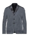 Dondup Man Suit Jacket Lead Size 40 Polyester In Grey