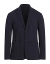 Dondup Man Blazer Navy Size 44 Viscose, Polyamide, Elastane