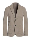 Dondup Man Blazer Sand Size 46 Lyocell, Cotton, Elastane In Beige