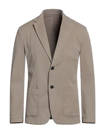 Dondup Man Blazer Sand Size 46 Lyocell, Cotton, Elastane In Beige