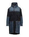 Dondup Man Coat Navy Size 44 Virgin Wool, Cashmere, Cotton, Elastane