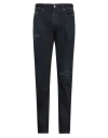 Dondup Man Denim Pants Blue Size 34 Cotton In Blue