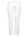 DONDUP DONDUP MAN JEANS WHITE SIZE 31 COTTON, ELASTANE