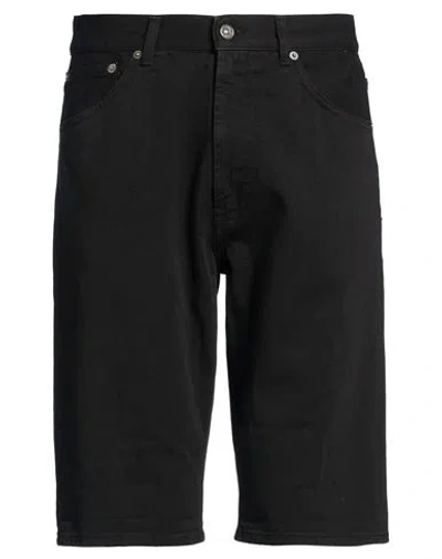 Dondup Man Denim Shorts Black Size 30 Cotton