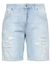 Dondup Denim Shorts In Blue
