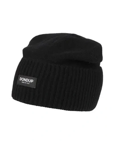 Dondup Man Hat Black Size Onesize Cashmere, Wool