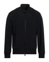 Dondup Man Jacket Midnight Blue Size 46 Polyester In Blue