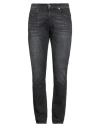Dondup Man Jeans Black Size 29 Cotton, Elastane In Black
