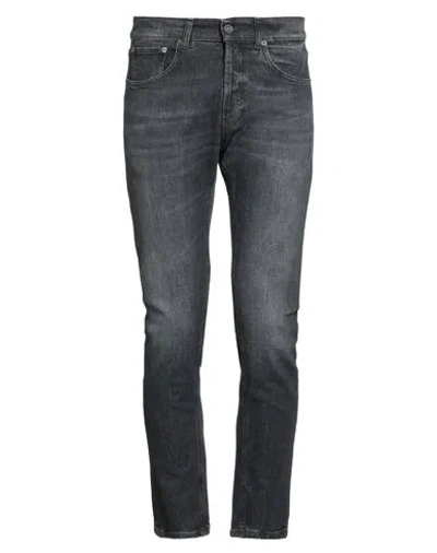 Dondup Man Jeans Black Size 31 Cotton, Elastane