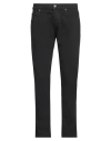 Dondup Man Jeans Black Size 31 Cotton, Elastane