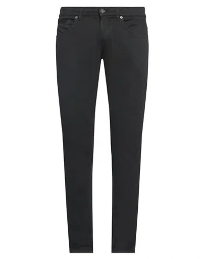 DONDUP DONDUP MAN JEANS BLACK SIZE 34 COTTON, ELASTANE