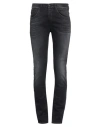 Dondup Man Jeans Black Size 32 Organic Cotton, Modal, Elastomultiester, Elastane In Black