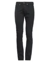Dondup Man Jeans Black Size 35 Cotton, Elastane In Black