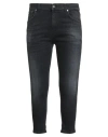 Dondup Man Jeans Black Size 35 Organic Cotton, Modal, Elastomultiester, Elastane In Black