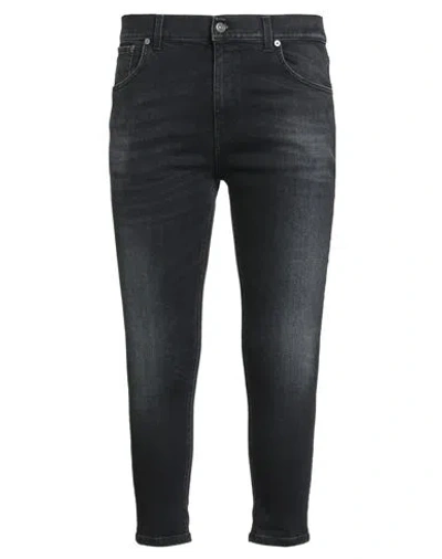 Dondup Man Jeans Black Size 35 Organic Cotton, Modal, Elastomultiester, Elastane