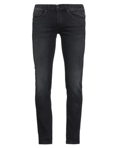Dondup Man Jeans Black Size 35 Organic Cotton, Modal, Elastomultiester, Elastane