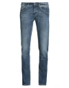 Dondup Man Jeans Blue Size 29 Cotton, Elastane In Blue