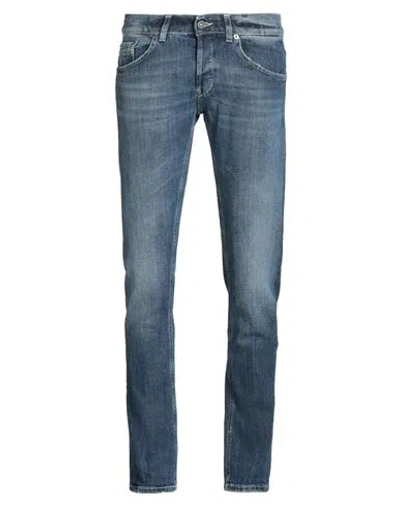 Dondup Man Jeans Blue Size 29 Cotton, Elastane