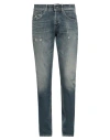 Dondup Man Jeans Blue Size 30 Cotton, Elastane In Blue