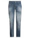 Dondup Man Jeans Blue Size 30 Cotton, Elastomultiester In Blue