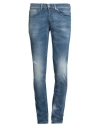 Dondup Man Jeans Blue Size 30 Cotton, Elastomultiester, Elastane In Blue