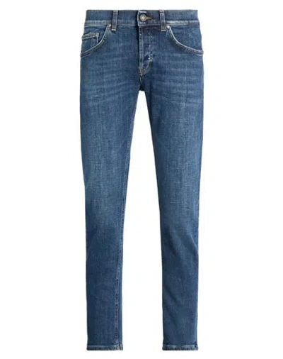 Dondup Brighton Tapered Jeans In Blue