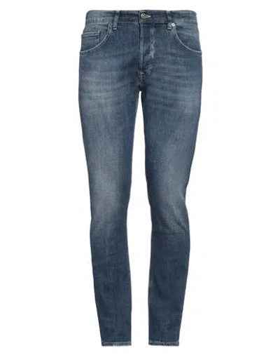 Dondup Man Jeans Blue Size 31 Cotton, Elastane