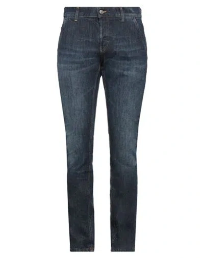 Dondup Man Jeans Blue Size 31 Cotton, Elastane