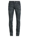 Dondup Man Jeans Blue Size 32 Cotton, Elastane In Gray
