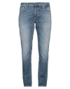 Dondup Man Jeans Blue Size 33 Organic Cotton, Recycled Elastane In Blue