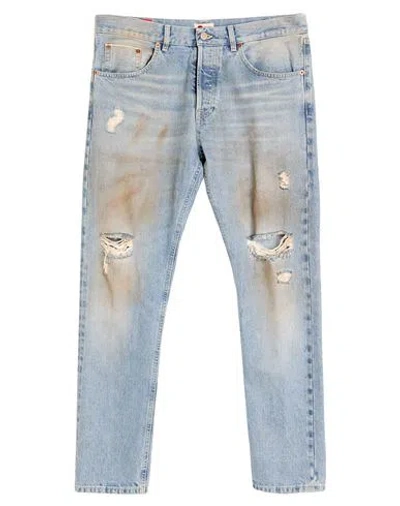 Dondup Man Jeans Blue Size 33 Cotton
