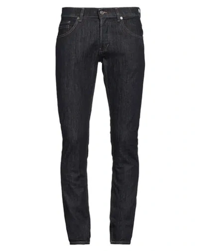 Dondup Man Jeans Blue Size 33 Cotton, Cashmere, Elastane