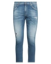 Dondup Man Jeans Blue Size 33 Organic Cotton, Elastane In Blue