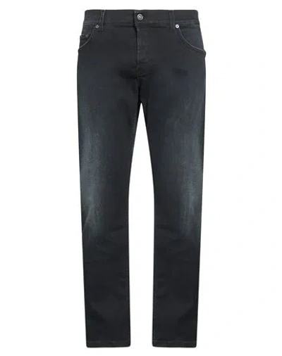 Dondup Man Jeans Blue Size 34 Organic Cotton, Elastomultiester, Elastane