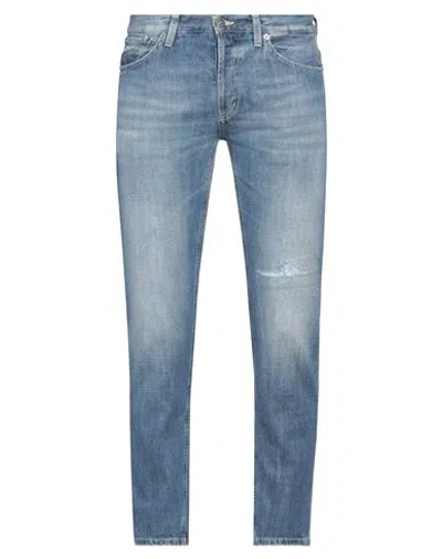 Dondup Man Jeans Blue Size 35 Cotton