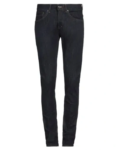 Dondup Man Jeans Blue Size 35 Cotton, Elastane