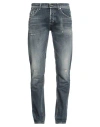 Dondup Man Jeans Blue Size 35 Cotton, Elastane In Blue