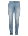 Dondup Man Jeans Blue Size 35 Cotton, Elastomultiester