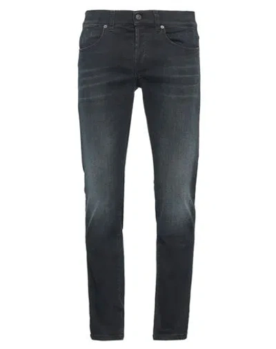 Dondup Man Jeans Blue Size 35 Organic Cotton, Elastomultiester, Elastane