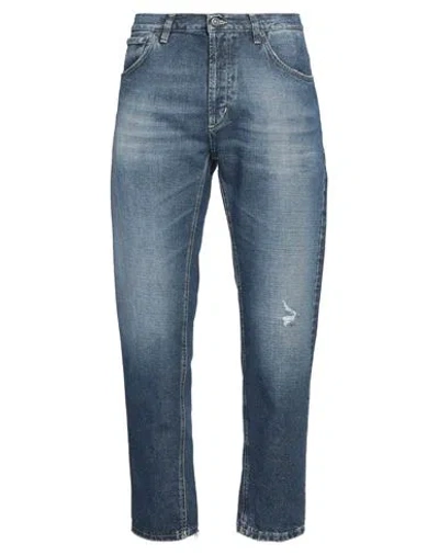 Dondup Man Jeans Blue Size 36 Cotton