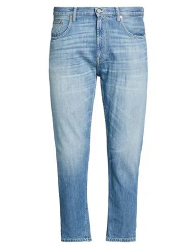 Dondup Man Jeans Blue Size 36 Cotton, Recycled Cotton