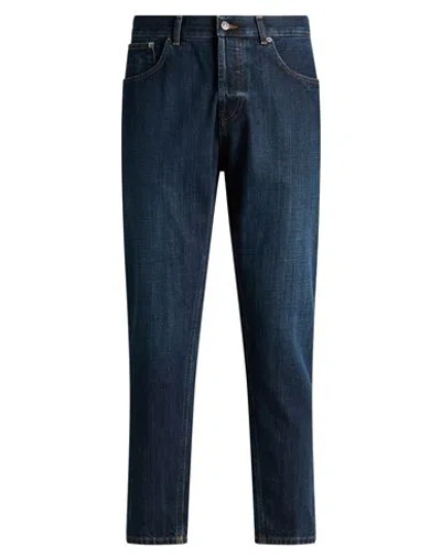 Dondup Man Jeans Blue Size 38 Cotton