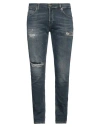 Dondup Man Jeans Blue Size 38 Cotton, Elastomultiester, Elastane In Blue