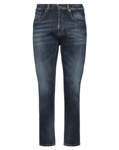 Dondup Man Jeans Blue Size 40 Cotton, Elastane