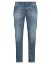 Dondup Man Jeans Blue Size 40 Cotton, Elastomultiester In Blue