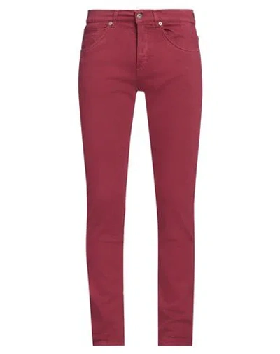 DONDUP DONDUP MAN JEANS GARNET SIZE 31 COTTON, ELASTANE