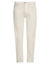 Dondup Man Jeans Grey Size 29 Cotton, Elastane In Neutral