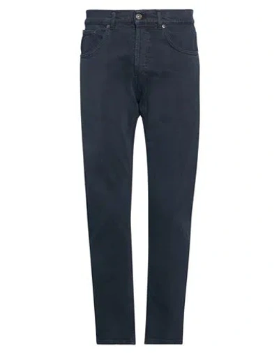 Dondup Man Jeans Midnight Blue Size 30 Cotton, Elastane