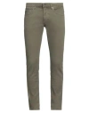 Dondup Man Jeans Military Green Size 33 Cotton, Lyocell, Elastane